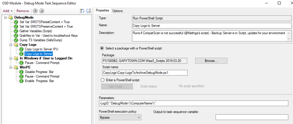 Absay udtryk Implement Building a Better Debug Task Sequence – GARYTOWN ConfigMgr Blog