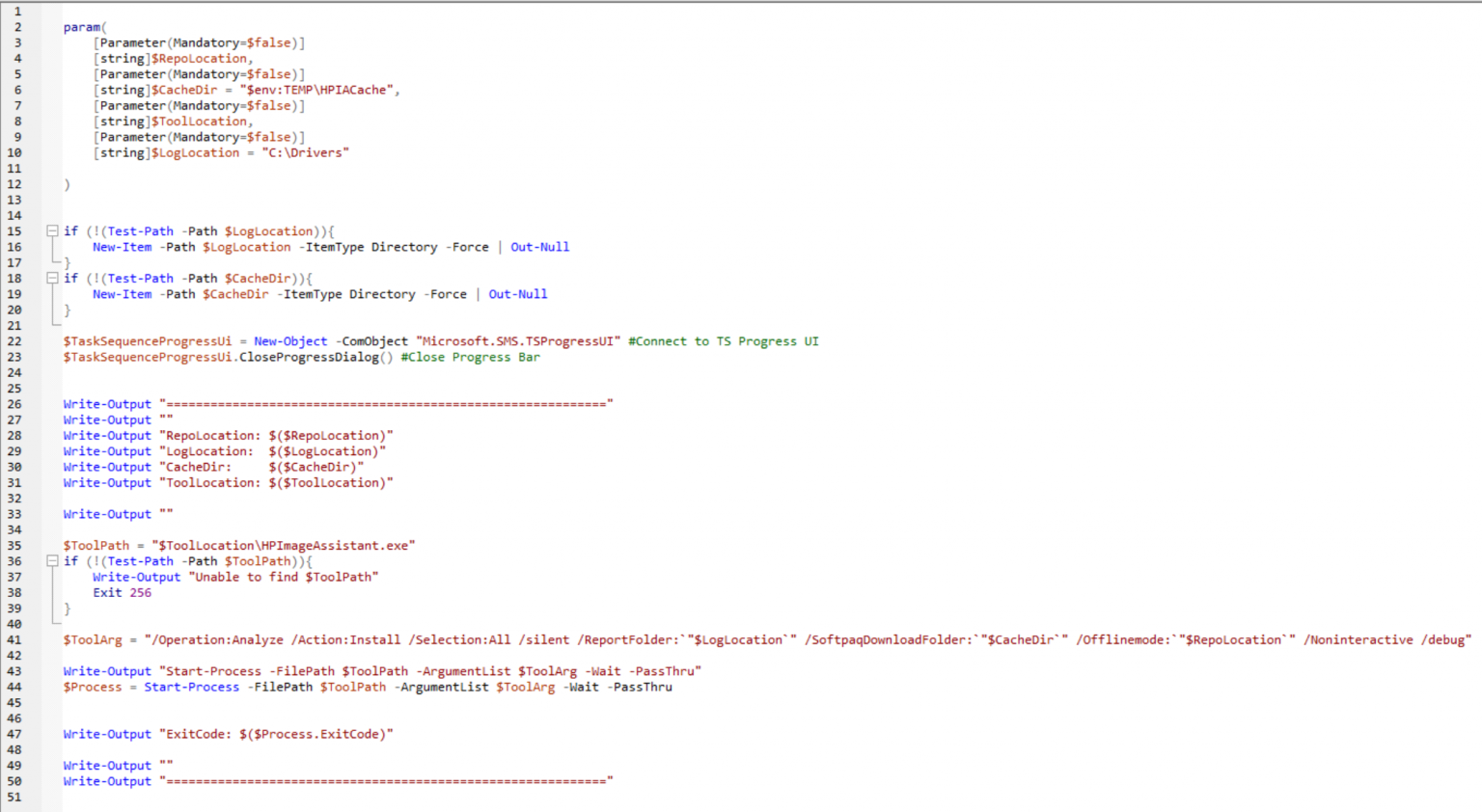 OSD HP Image Assistant Revisited – Offline – HPIA Repo in CM Packages ...